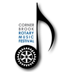 Corner Brook Rotary Music Festival Association Corner Brook Rotary Music Festival Logo